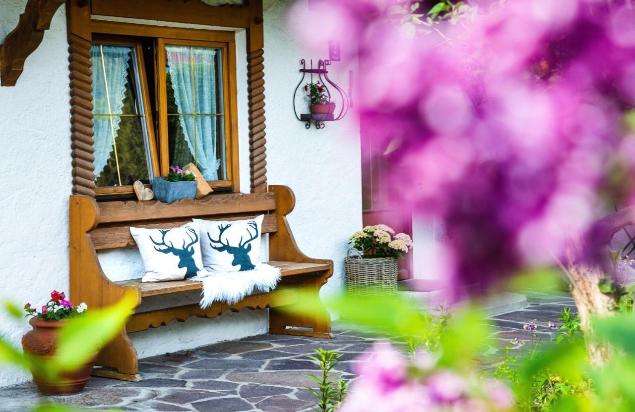 Ferienwohnung Bergfrieden Krün Esterno foto
