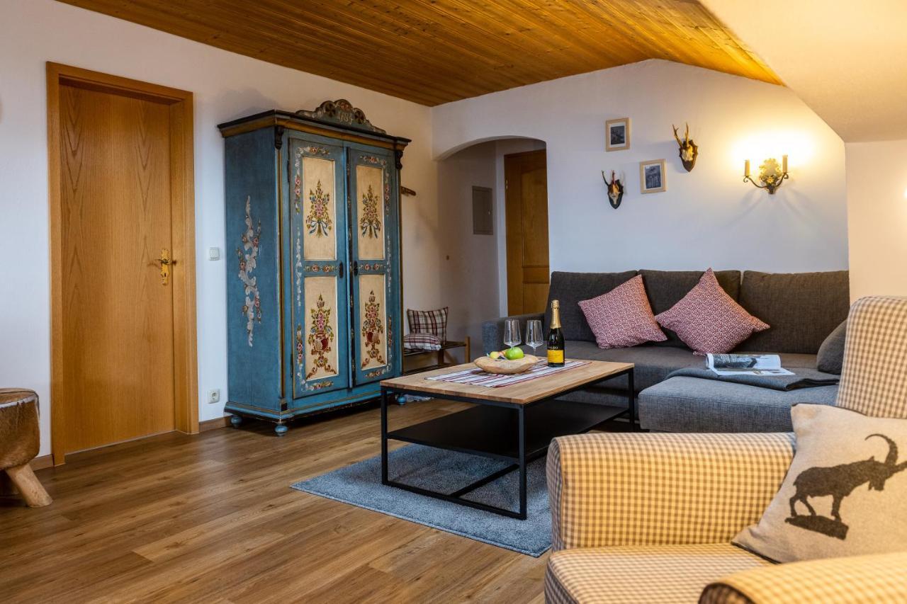 Ferienwohnung Bergfrieden Krün Esterno foto