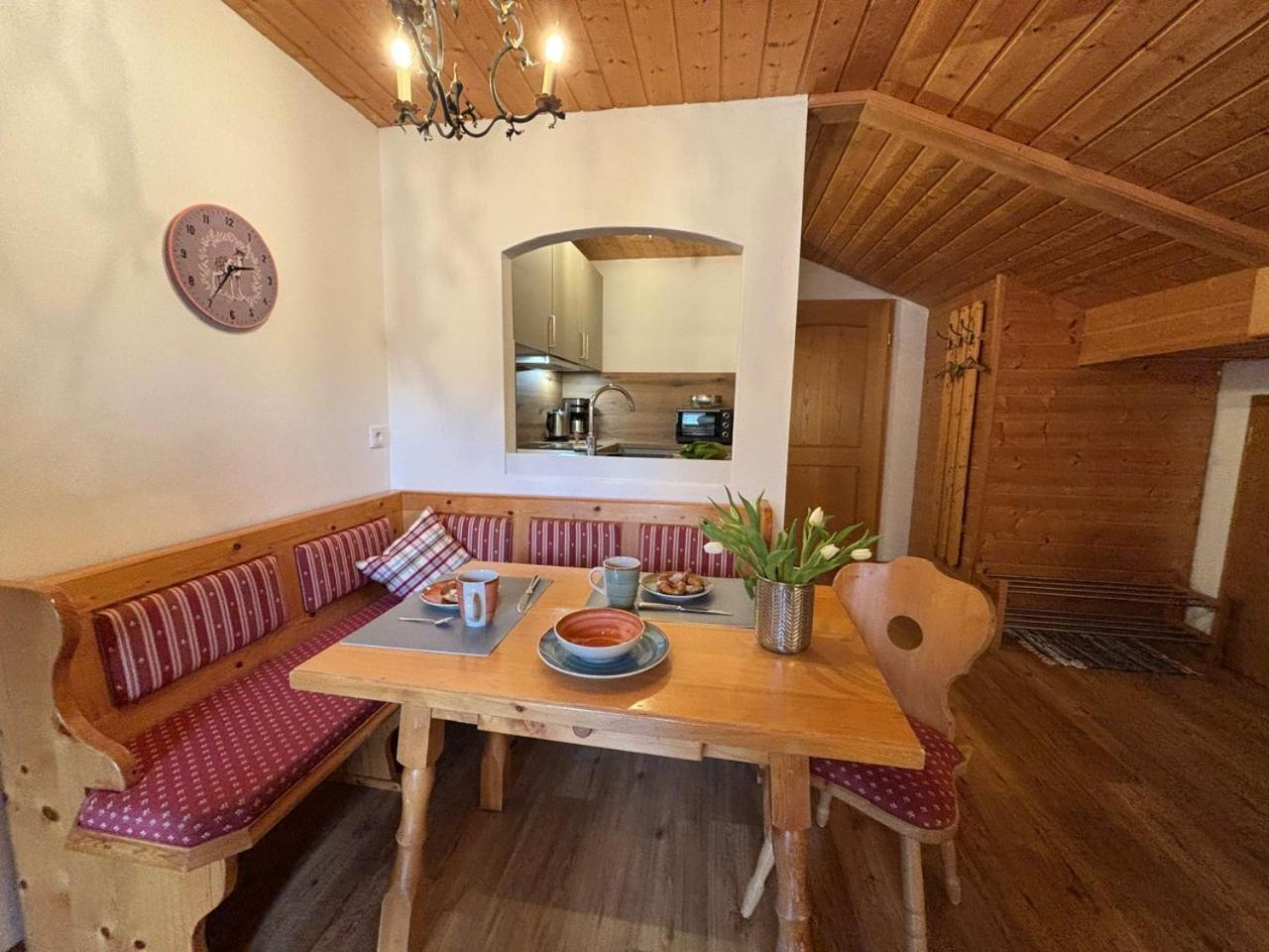 Ferienwohnung Bergfrieden Krün Esterno foto