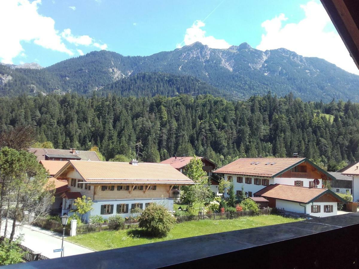 Ferienwohnung Bergfrieden Krün Esterno foto